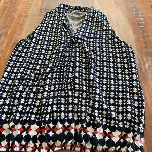 Set of blouse and skirt